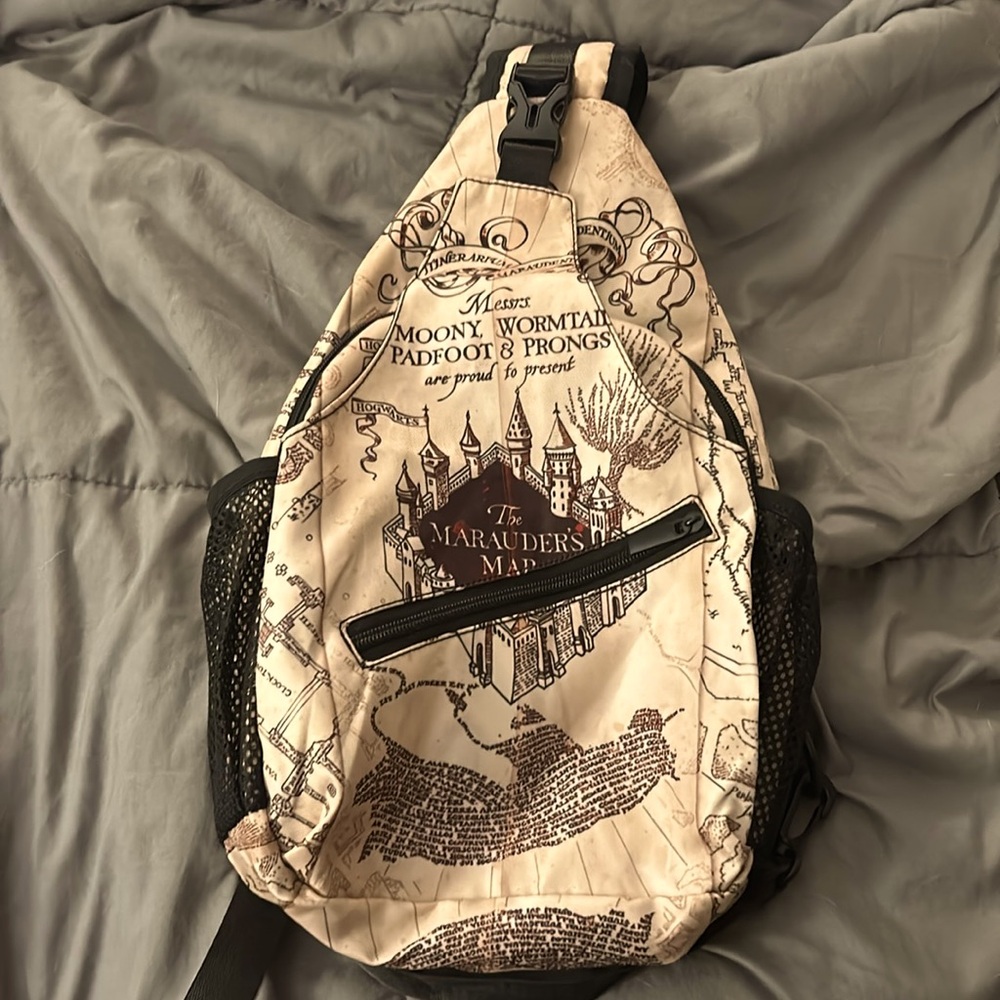 Harry Potter Marauders Map Sling Bag